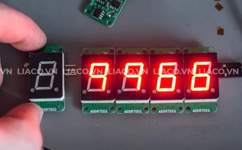 3.3. Đặc tính kỹ thuật của màn hình LED 7 đoạn 1