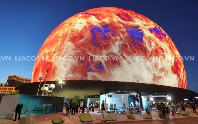 1. Quả cầu LED MSG Sphere ở Las Vegas 1