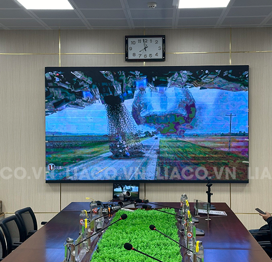 Màn hình LED P2.5 trong nhà tại BVĐK Cẩm Phả Màn hình LED P2.5 trong nhà tại BVĐK Cẩm Phả