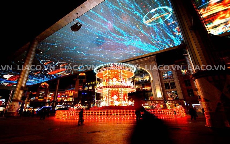 6. Màn hình LED tại The Place ở Bắc Kinh, Trung Quốc 1