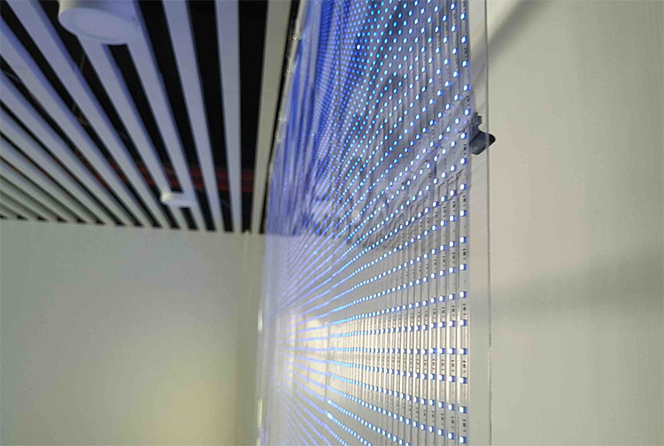 Cấu trúc cơ bản của màn hình LED trong suốt 1