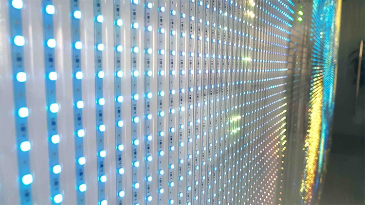 Cấu trúc cơ bản của màn hình LED trong suốt 2