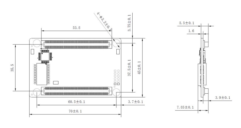 5. Bản vẽ kích thước thiết bị 1 5. Bản vẽ kích thước thiết bị 1