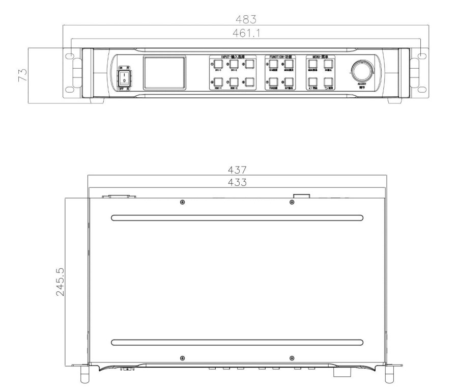 4. Sơ đồ kích thước thiết bị KLS6 1