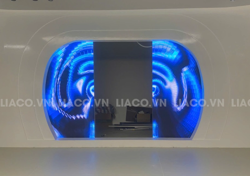 Thi công 5 màn hình LED trong nhà tại MIPEC Tây Sơn 2