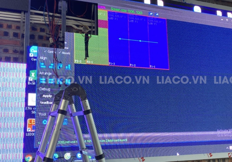 Dự án màn hình LED P3.076 ngoài trời tại nhà hàng Thượng Hải 2