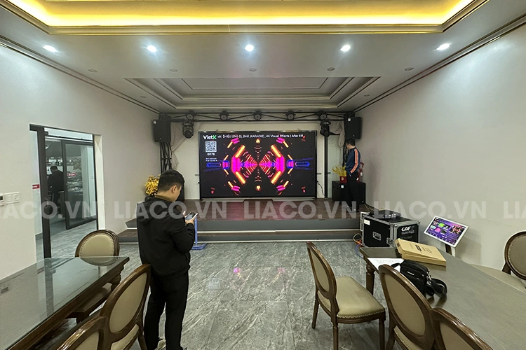 MỤC ĐÍCH SỬ DỤNG MÀN HÌNH LED TRONG KHÔNG GIAN NHÀ HÀNG 1