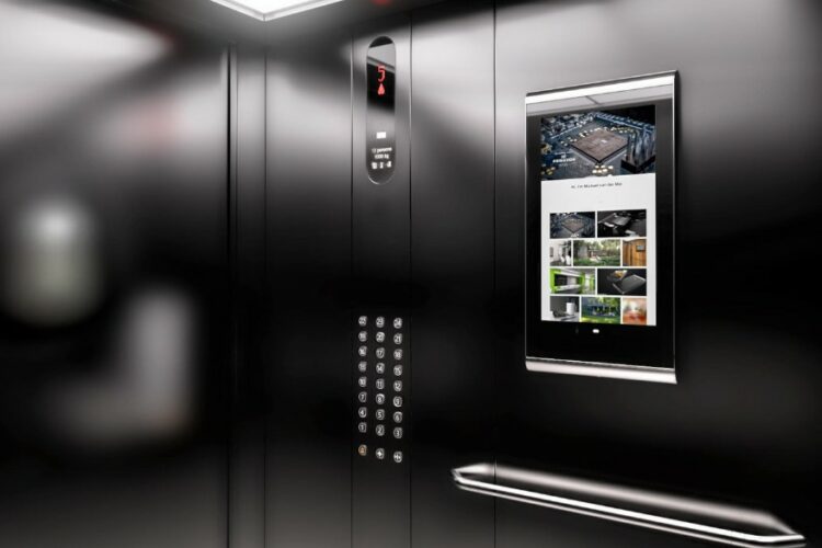 Kích thước màn hình quảng cáo LCD thang máy: Hướng dẫn chọn đúng