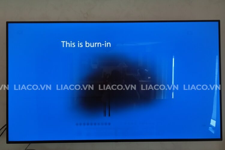 Màn hình LCD chiếu ảnh tĩnh lâu ngày có gây cháy màn hình không?