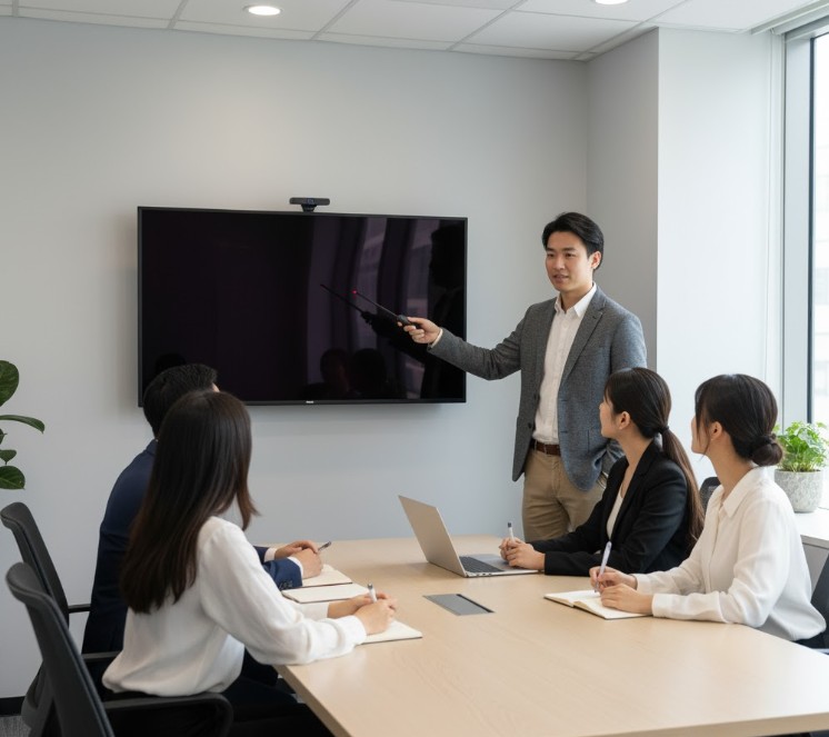 1.3 Màn hình LCD phòng họp, văn phòng 1