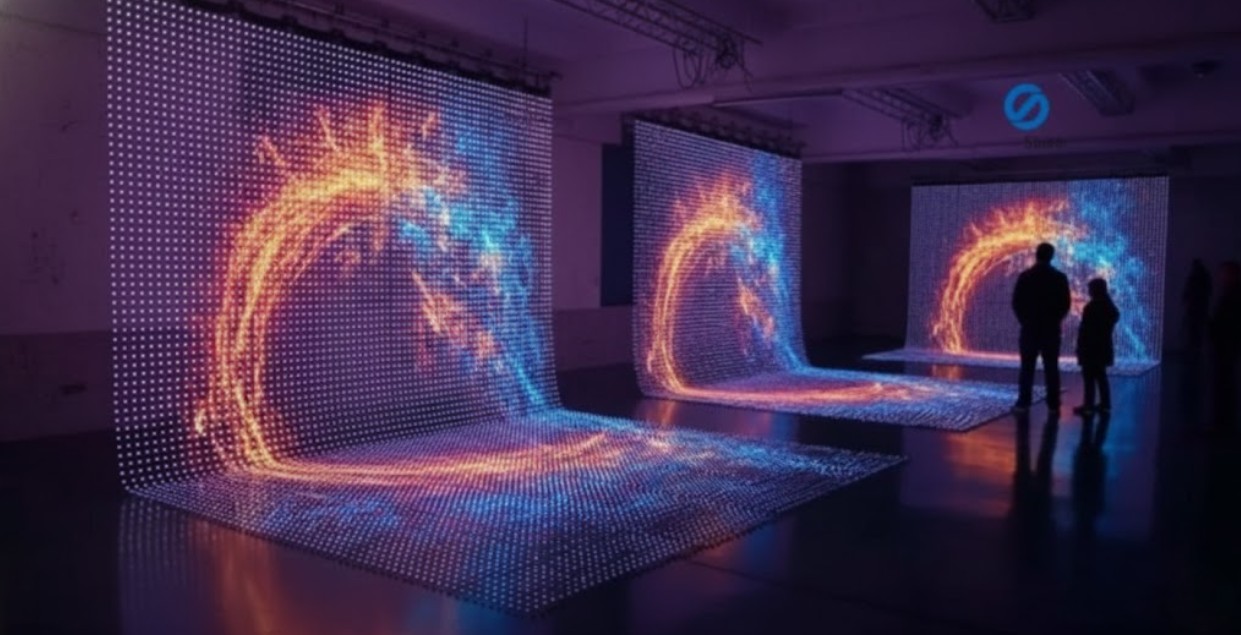 1. Màn hình LED dạng lưới là gì? 1