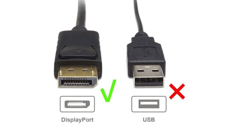 3. Cáp DisplayPort 1
