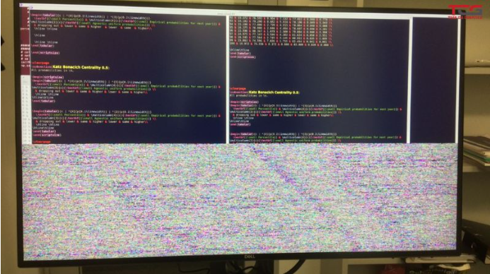 2.4 Lỗi từ cổng nhận tín hiệu trên màn hình LCD 1