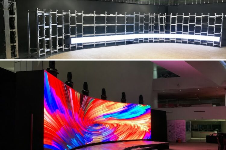 Khung nhôm màn hình LED 1