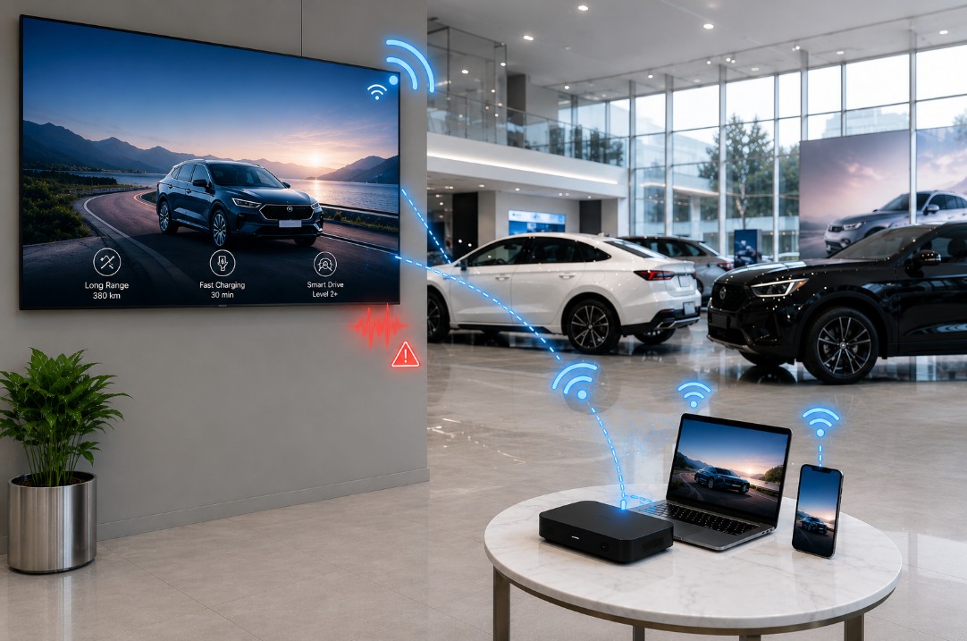 Màn hình LCD có bị ảnh hưởng bởi từ trường từ thiết bị điện tử gần đó không? 1