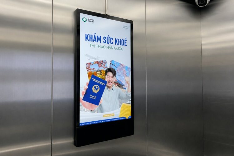 Loại quảng cáo nào hiệu quả nhất với màn hình LCD thang máy?